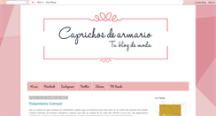 Desktop Screenshot of caprichosdearmario.com
