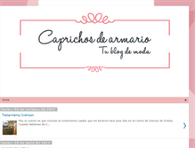 Tablet Screenshot of caprichosdearmario.com